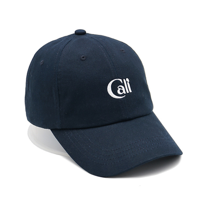 Capuchon de baseball au logo brodé renforcé avec coutures de couleur personnalisées