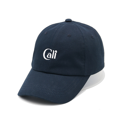 Capuchon de baseball au logo brodé renforcé avec coutures de couleur personnalisées