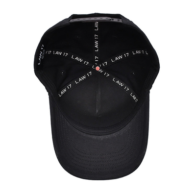 Casquette de base-ball sur mesure brodée avec coutures renforcées couronne de profil et sangle réglable