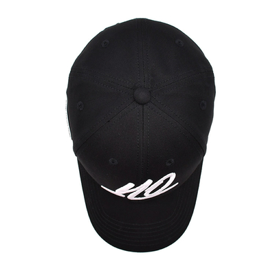 Personnaliser le panneau avant 6 Panneau construit casquette de base-ball avec logo brodé