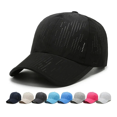 Caps brodés personnalisés Caps de base-ball usine avec visière incurvée et fermeture personnalisée