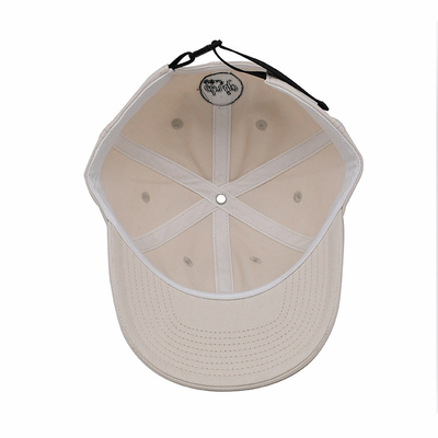 Casquette de base-ball brodée sur mesure avec sangle réglable et boucle métallique
