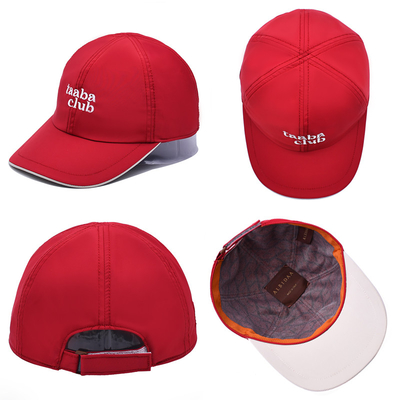 Casquette de baseball brodée avec visière incurvée pour l'usure quotidienne
