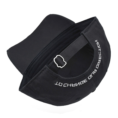 Chapeau de baseball brodé à la serviette avec bord incurvé et boucle métallique personnalisée