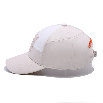 Caps de baseball personnalisés de saison entière Caps de baseball blancs avec un savoir-faire détaillé