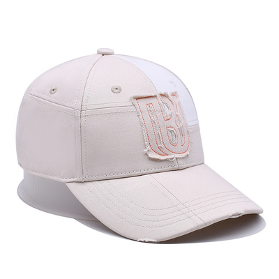 Caps de baseball personnalisés de saison entière Caps de baseball blancs avec un savoir-faire détaillé