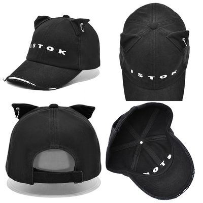 Visor courbé 6 Panneau Bonnet de base-ball Personnalisez votre style avec du coton