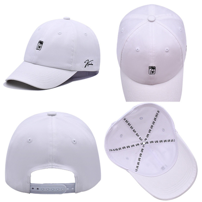 6 œillets six-panneau casquette de baseball pour la broderie personnalisée