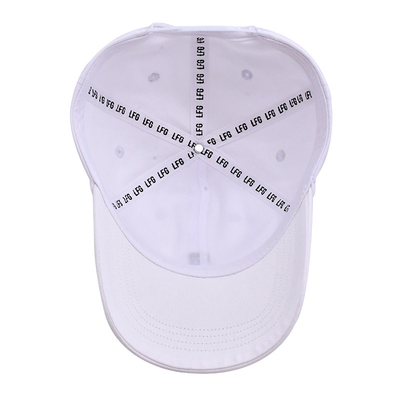 6 œillets six-panneau casquette de baseball pour la broderie personnalisée