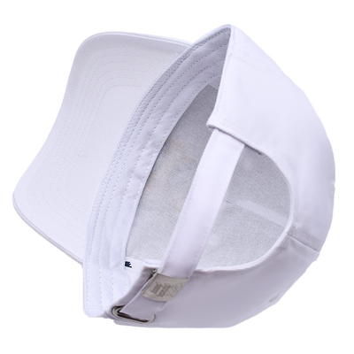 Casquette de baseball à cinq panneaux structurée avec logo brodé
