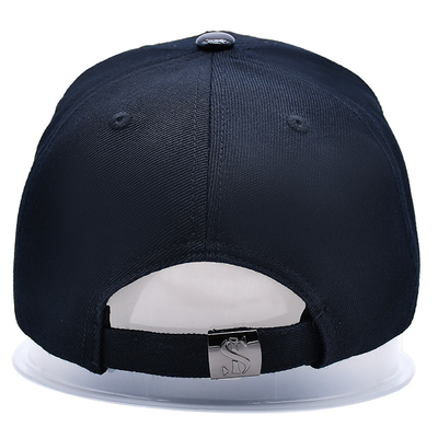 Ceinture réglable et conception structurée 6 panneaux bonnet de baseball pour la personnalisation