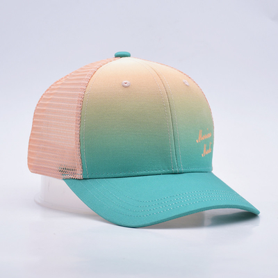 prix d'usine Six Panneau Construit Trucker Baseball Cap Match La couleur du tissu