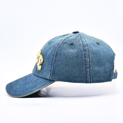 Caps de sport à la mode Papa non structuré Caps de base-ball Logo brodé personnalisé