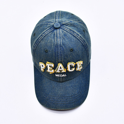 Caps de sport à la mode Papa non structuré Caps de base-ball Logo brodé personnalisé