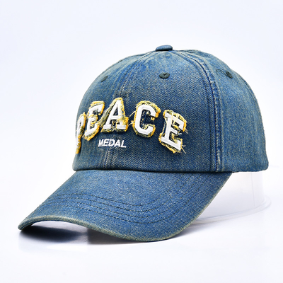 Caps de sport à la mode Papa non structuré Caps de base-ball Logo brodé personnalisé