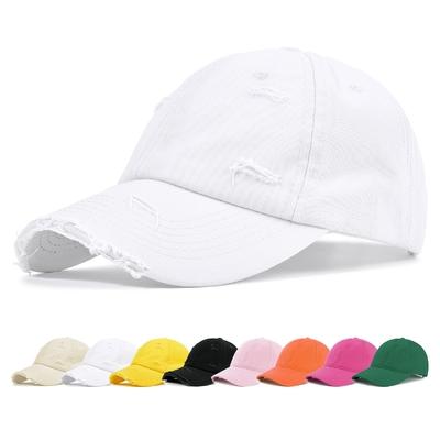 Capuche de baseball en 6 pièces de couleur solide pour répondre aux besoins de différents clients