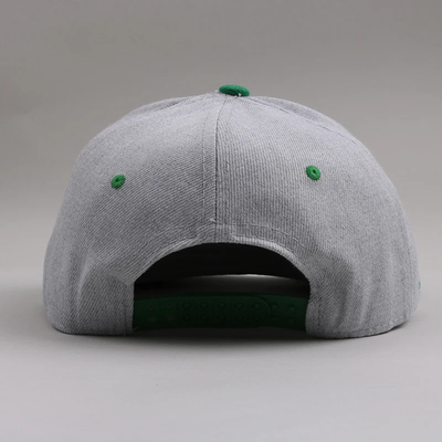 Chapeau de loisirs de grande taille Chapeau de loisirs à 6 panneaux à bord plat