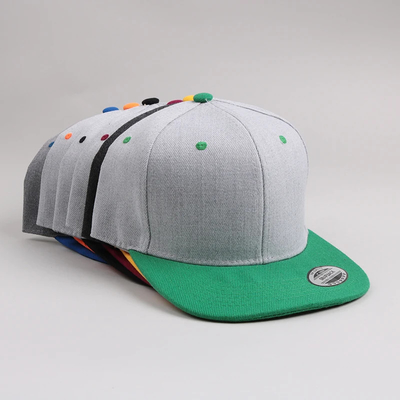 Chapeau de loisirs de grande taille Chapeau de loisirs à 6 panneaux à bord plat