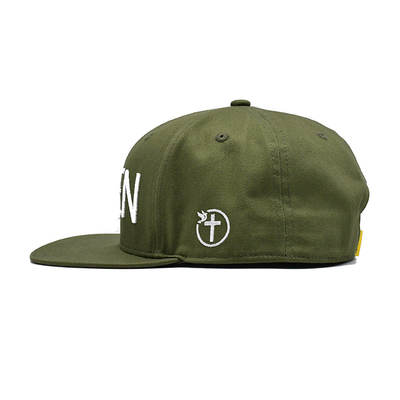 Chapeau broderie avec logo personnalisé en coton léger