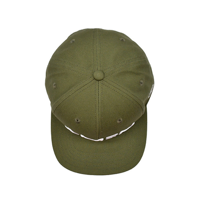 Chapeau broderie avec logo personnalisé en coton léger