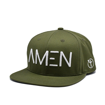 Chapeau broderie avec logo personnalisé en coton léger