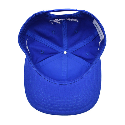 Chapeau à rayures plates respirant avec logo brodé sur mesure