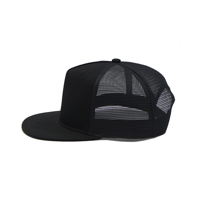 Unisexe personnalisé 5 panneaux Cotton Trucker Cap peut personnaliser votre logo