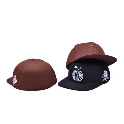Logo de broderie Chapeau à collier personnalisé Chapeau à collier fermé de haute qualité Chapeau à collier fermé pour hommes