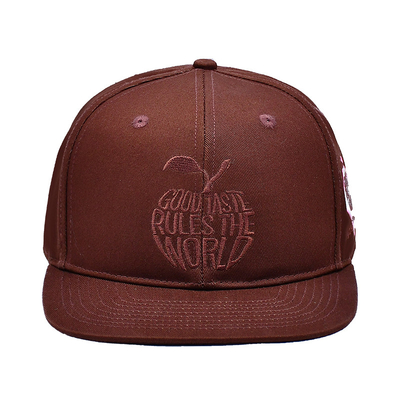 Logo de broderie personnalisé avec le dos fermé Casquettes à rayures de haute qualité Chapeaux sport 6 panneaux