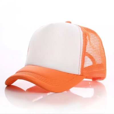 Capuchon de camionneur en mousse personnalisé avec couronne de profil Unisexe 5 panneaux