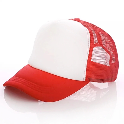 Capuchon de camionneur en mousse personnalisé avec couronne de profil Unisexe 5 panneaux