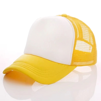 Capuchon de camionneur en mousse personnalisé avec couronne de profil Unisexe 5 panneaux