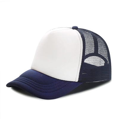 Capuchon de camionneur en mousse personnalisé avec couronne de profil Unisexe 5 panneaux