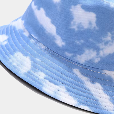 Oem 100% coton chapeau de plage à seau réversible chapeau à seau de haute qualité chapeau de pêcheur à double face sur mesure