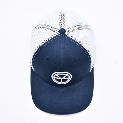 BSCI Oem Logo personnalisé brodé Richardson Trucker Hat Mesh Snap Back Gorras 6 Panneau Trucker Cap