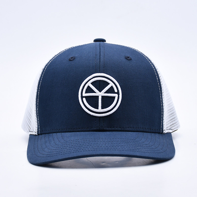 BSCI Oem Logo personnalisé brodé Richardson Trucker Hat Mesh Snap Back Gorras 6 Panneau Trucker Cap