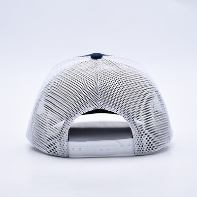 BSCI Oem Logo personnalisé brodé Richardson Trucker Hat Mesh Snap Back Gorras 6 Panneau Trucker Cap