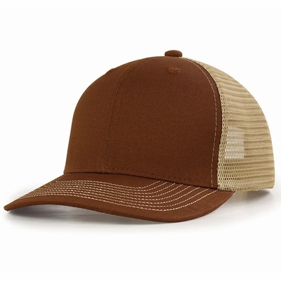 Chapeau à mailles pré-courbées en coton, en plastique