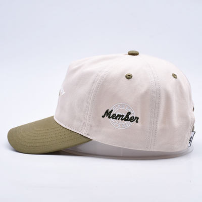 BSCI en gros 5 panneaux Soft-Top Cap Vintage Papa Chapeau de sport personnalisé Logo brodé Chapeau de baseball pour adultes