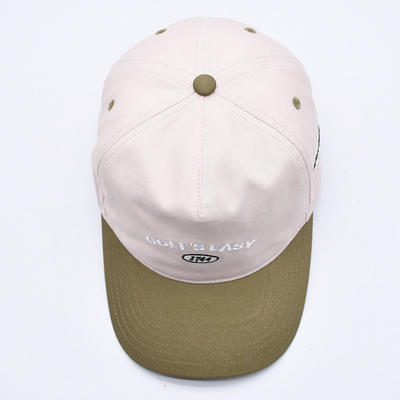 BSCI en gros 5 panneaux Soft-Top Cap Vintage Papa Chapeau de sport personnalisé Logo brodé Chapeau de baseball pour adultes