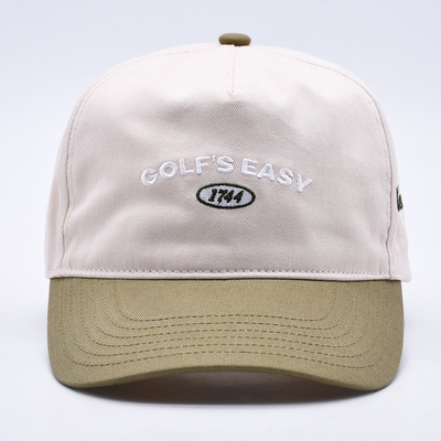 BSCI en gros 5 panneaux Soft-Top Cap Vintage Papa Chapeau de sport personnalisé Logo brodé Chapeau de baseball pour adultes