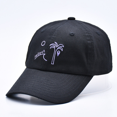 Chapeau de père de mode Chapeau de baseball hip hop Logo personnalisé Twill Chapeau de père simple pour hommes et femmes