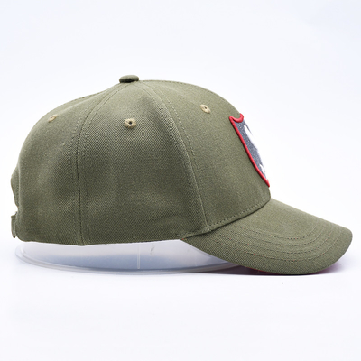 Cadeau de base-ball vert de haute qualité 3D brodé