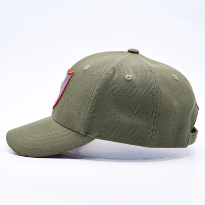 Cadeau de base-ball vert de haute qualité 3D brodé