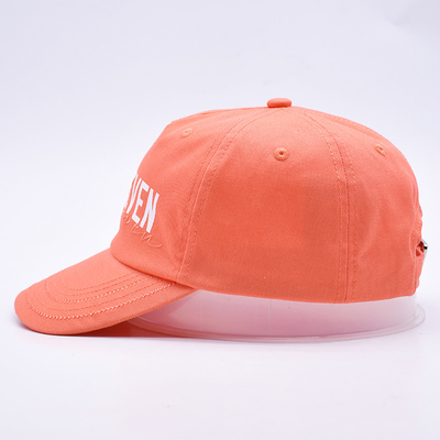 Vente en gros de casquettes de base-ball non structurées 5 panneaux en coton doux Chapeaux de papa brodée sur mesure Logo