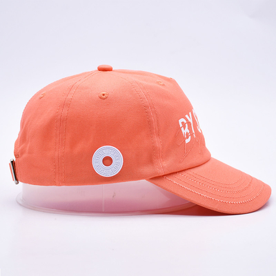Vente en gros de casquettes de base-ball non structurées 5 panneaux en coton doux Chapeaux de papa brodée sur mesure Logo