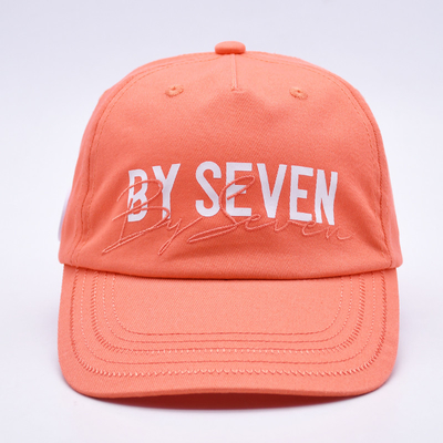 Vente en gros de casquettes de base-ball non structurées 5 panneaux en coton doux Chapeaux de papa brodée sur mesure Logo