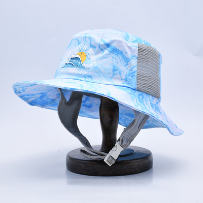 Chapeau de surf sportif respirant, étanche à l'eau, pêche, chapeau de surf avec bretelle au menton
