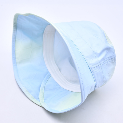 L'été de luxe de la cravate de teinture d'impression de chapeau de seau de couleur Logo personnalisé