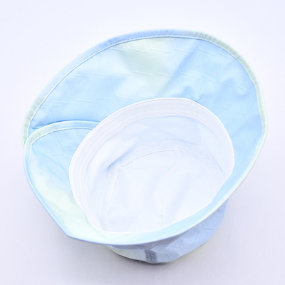 L'été de luxe de la cravate de teinture d'impression de chapeau de seau de couleur Logo personnalisé